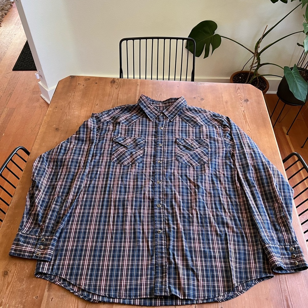 Xxl Pendleton long sleeve western shirt